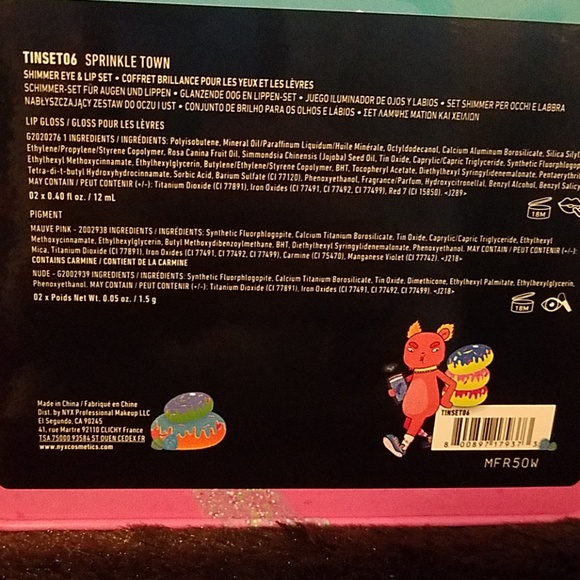 FLASH SALE ๐NYX๐ Sprinkle Town๐ gift set๐ - Picture 4 of 5